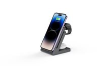 Load image into Gallery viewer, 3 in 1 Wireless Charging Station and 5000mah Magnetic Power Bank
