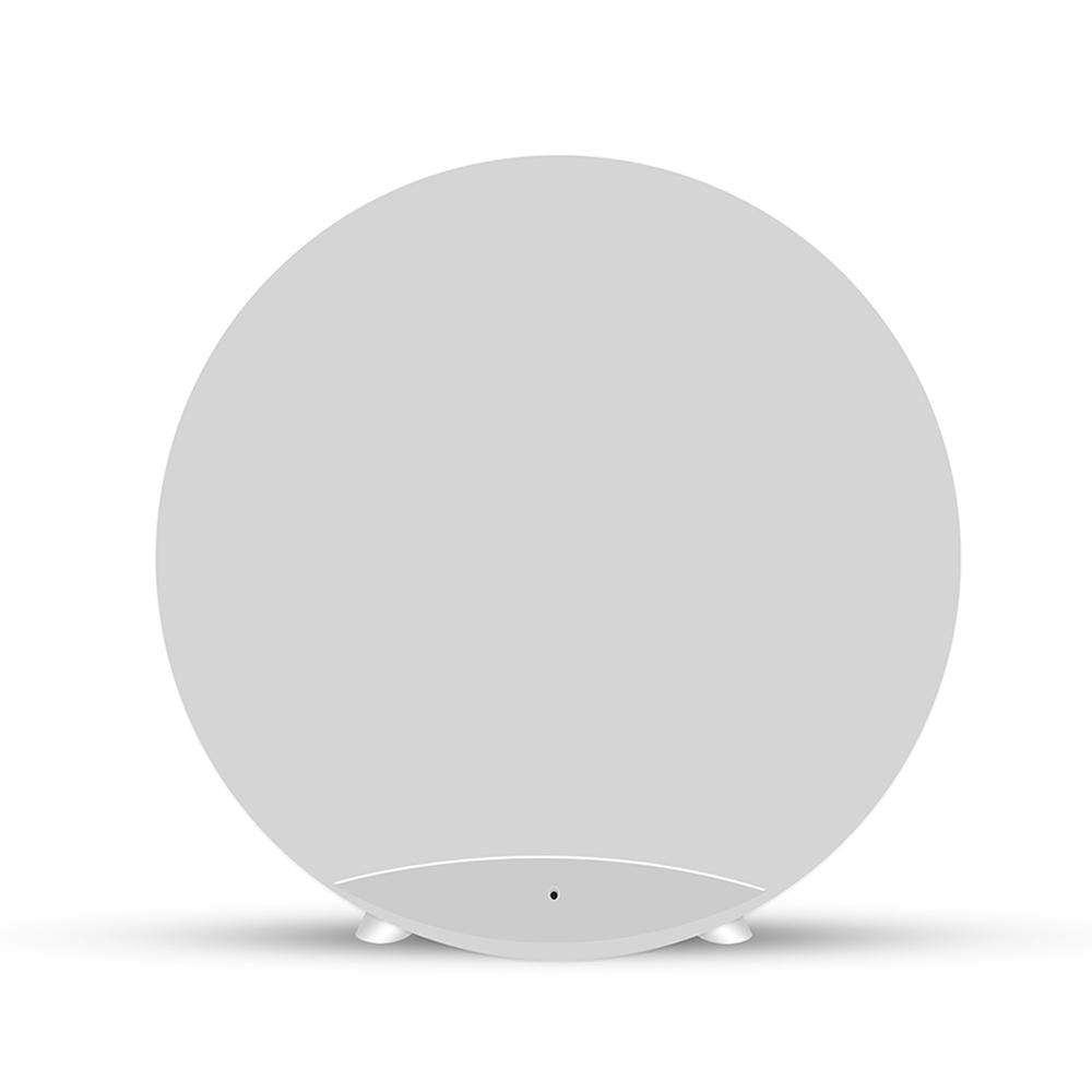 Salable Round Qi Wireless Charger Stand Fast Wireless Charging Holder - White